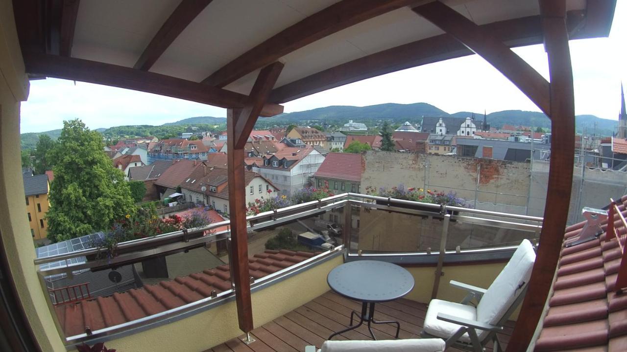 Ferienwohnung Fernblick Saalfeld Saale Exteriér fotografie