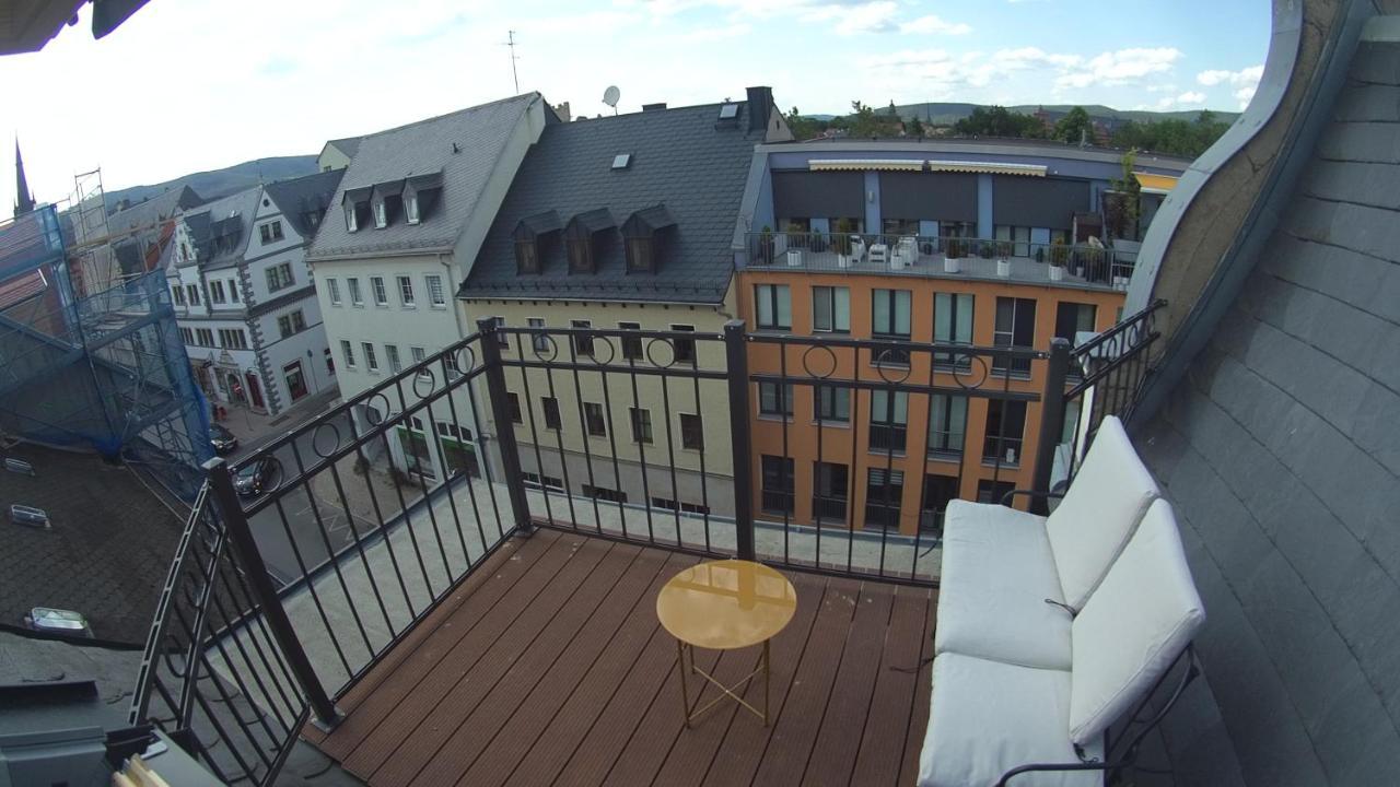 Ferienwohnung Fernblick Saalfeld Saale Exteriér fotografie